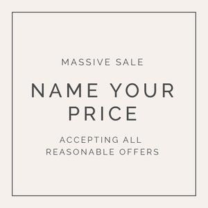 Accepting all offers TODAY!